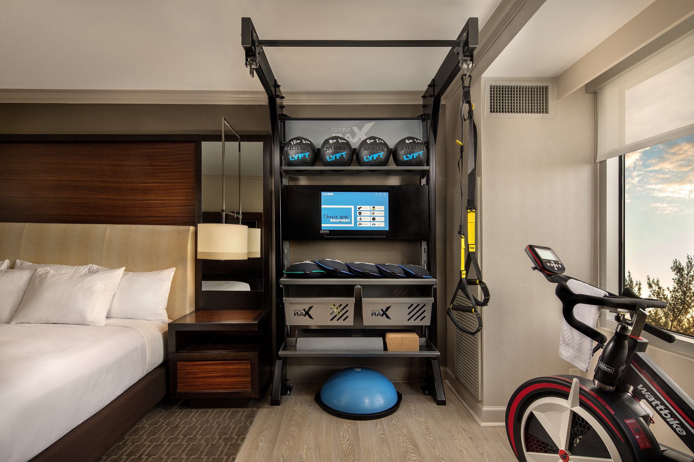 How FF&E is Bringing Hospitality Design Trends to Life | hotel architecture | hotel interior design | Hilton Five Feet to Fitness