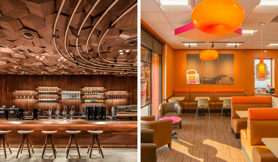 How to Build FF&E Brand Standards An In-Depth Guide | Fohlio | starbucks interior design v dunkin-1