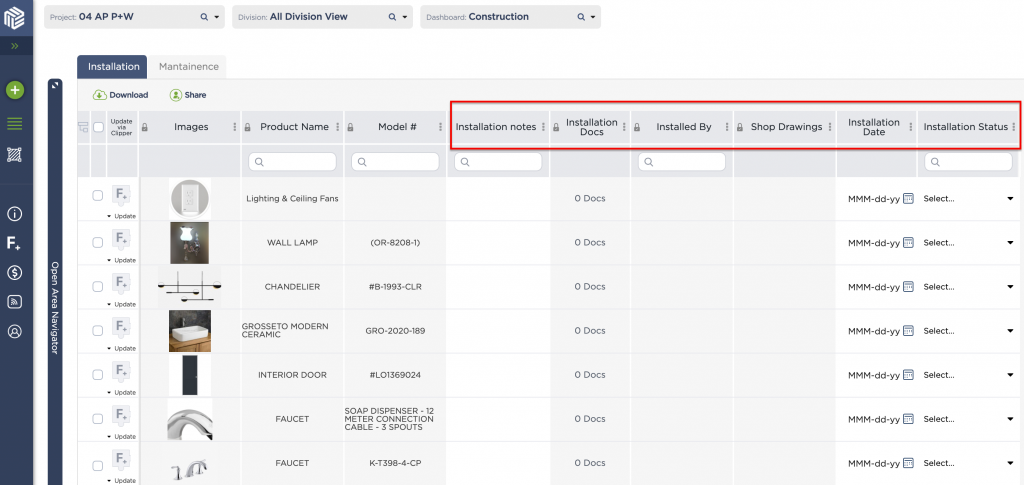 External Collaboration Feature Tutorials, Tips, and Best Practices | Fohlio specification and procurement software | data management | architecture and interior design software | contractors installation