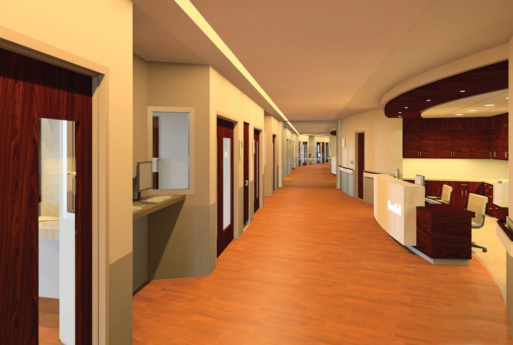 Healthcare Design- Nurturing Wellness in Hospitals | Fohlio | FF&E specification and procurement software | decentralized nurse alcoves