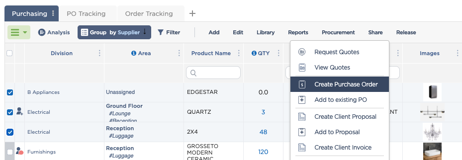 How to Improve Design Integrity and Cost Control Through Procurement Management Systems | Fohlio | FF&E specification and procurement software | automate purchase orders