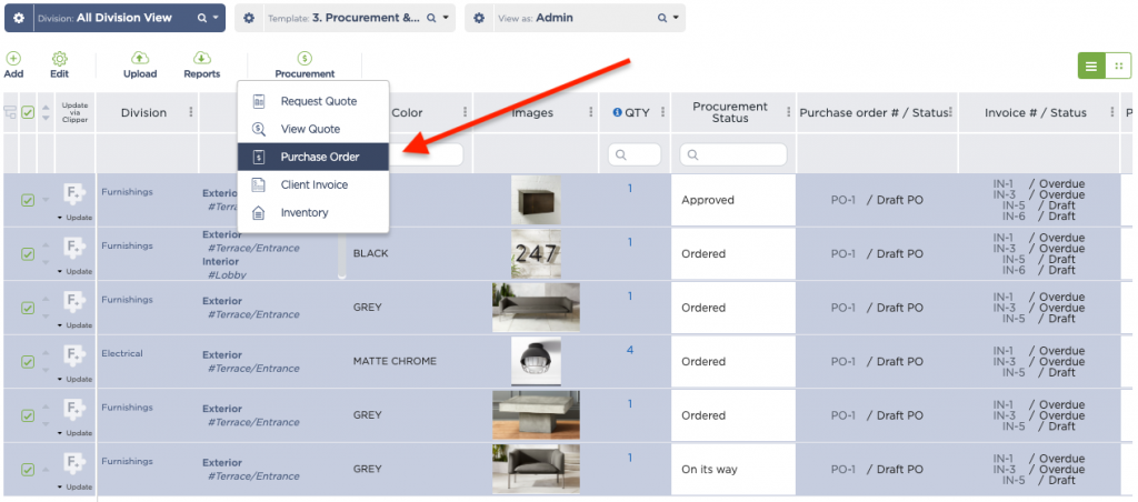 Reduce Duplicate Work and Errors: Create Purchase Orders From Existing Spec Sheets