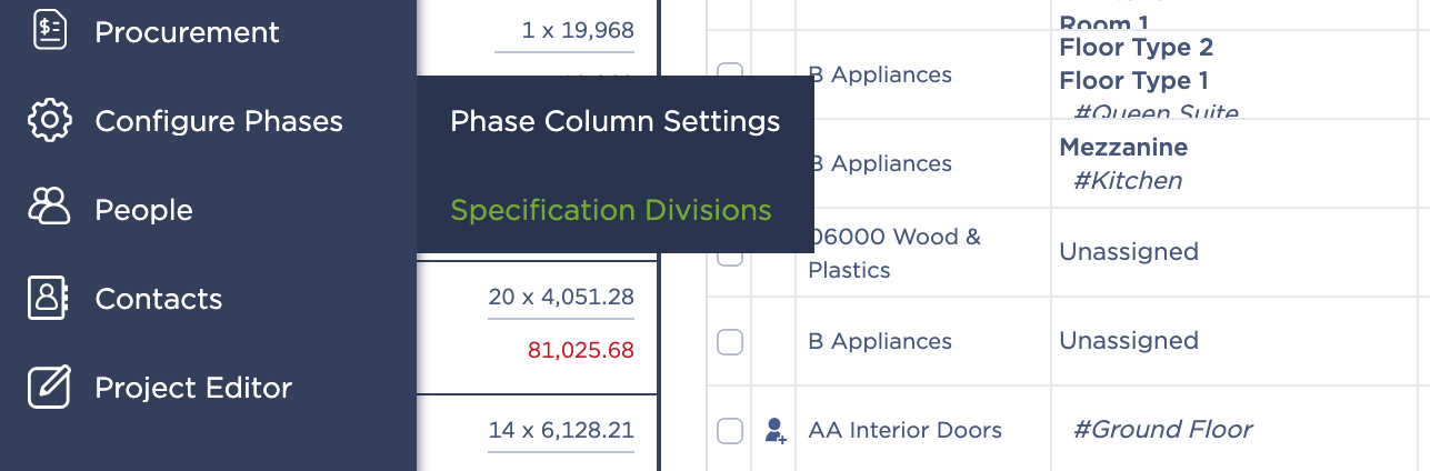 The Ultimate Guide to Setting Up Online Materials Library | FF&E Specification | CSI Divisions | Fohlio | spec div